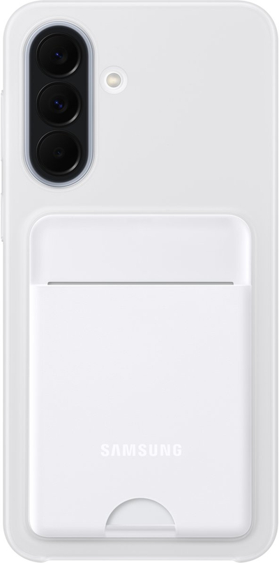 Mbulesë telefoni Samsung Galaxy A37 Card Slot, origjinale, me xhep karte, gri