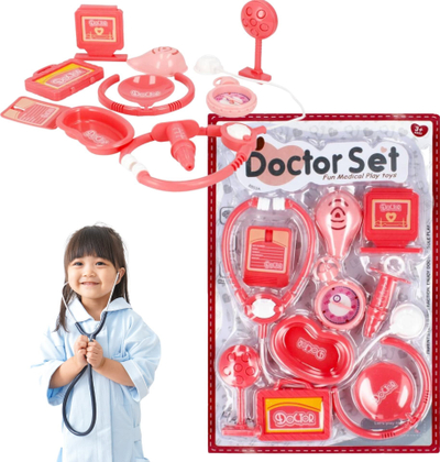 Set doktoreske për kalamaj MEGA CREATIVE 498946, lodër mësuese, me gjithe aksesorët