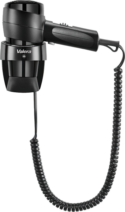 Tharëse flokësh muri Valera Action Super Plus 1600, 1600W, kordë spirale, e zezë matte