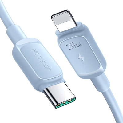 Kabllo USB Joyroom JYR755, USB C në Lightning, 1.2m, 20W, blu