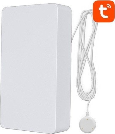 Sensor uji Neo ZigBee Tuya, për zbulu përmbytje, lidhje ZigBee 3.0, i bardhë