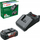 Set bateri dhe karikues Bosch GBA 36V 6.0Ah AL 36V-20, për vegla kopshti