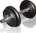 Set hantelash Toorx VAL15DGN, 15 kg, i zi me krom