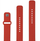 Rrip silikoni FIXED Silicone Sports Strap, 22mm Quick Release, i kuq
