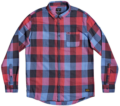 Këmishë Quiksilver Motherfly Flannel EQYWT04015-BYP1, kaltër/kuqe L
