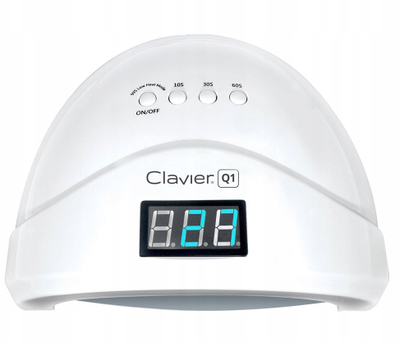 Llambë manikyri Clavier Q1 LED/UV, 48W, 30 LED, e bardhë