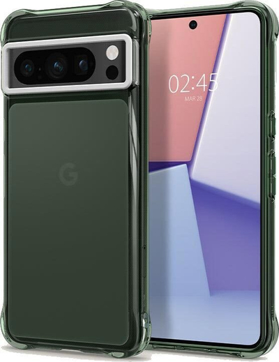 Mbulesë telefoni Spigen Cyrill Ultra Sheer, Google Pixel 8 Pro, transparente jeshile