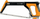 Sharrë hekuri Fiskars TrueTension, 300mm, 24 TPI, portokalli