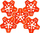 Distanca për pllaka Silver Spacer Stars, set 50 copë, 1–3 mm, ngjyrë argjendi