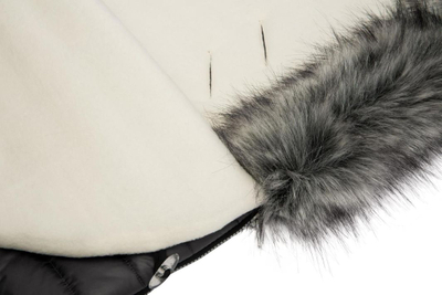 Çantë gjumi Sensillo ELF POLAR FOOTMUFF, 100 x 46cm, e zezë