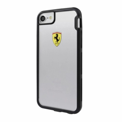 Mbulesë telefoni Ferrari Racing Shockproof Fehcp7Tr3 për iPhone 7 / 8, kundër goditjeve, transparente