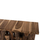 Konzolë teak natyral 100×35×75 cm (FB99336)