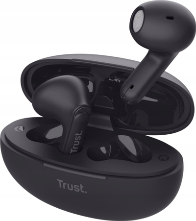 Безжични слушалки Trust Yavi, Bluetooth, ENC, бели