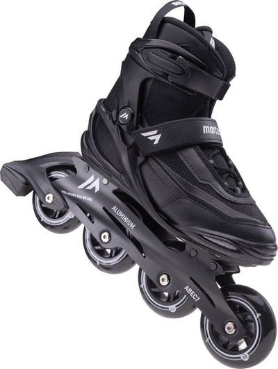 Patina inline DESKUS Fitness, rrota 84 mm, kushineta ABEC 7, të zeza