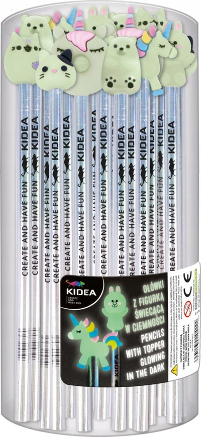 Laps HB Derform KIDEA, figurë kafshe që shkëlqen, set 24 copë, jeshile