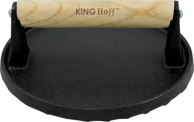 Presë mishi prej gize KINGHoff KH-1759, 18 cm, dorezë druri