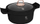 Tенџере BerlingerHaus BH-1457 Black Rose Collection, 24cm, со капак, црно