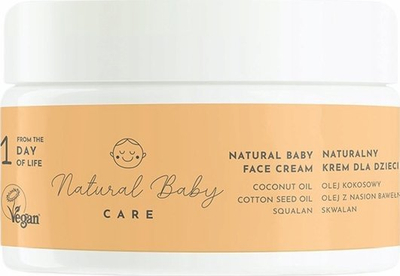 Krem fytyre për bebe Natural Baby Care, 50 ml, pa erë