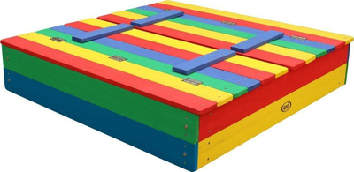 Kuti rere për fëmijë AXI Ella Rainbow, me kapak dhe ulëse, shumëngjyrëshe