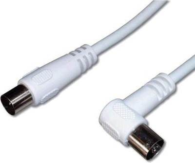 Kabllo antene PremiumCord, 2 m, e bardhë