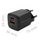 Karikues muri Qoltec GaN Ultra 35W, USB C PD, 1x USB, i zi