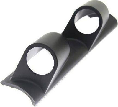 Mbajtëse manometri DRacing për DEPO, 2x52mm, plastikë e zezë
