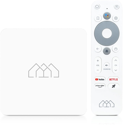Box TV Homatics Box R Lite, Android TV 11, 4K, e zezë