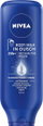 Qumësht trupi Nivea In Shower Body Milk, lëkurë e thatë, vaj bajameje, 400ml