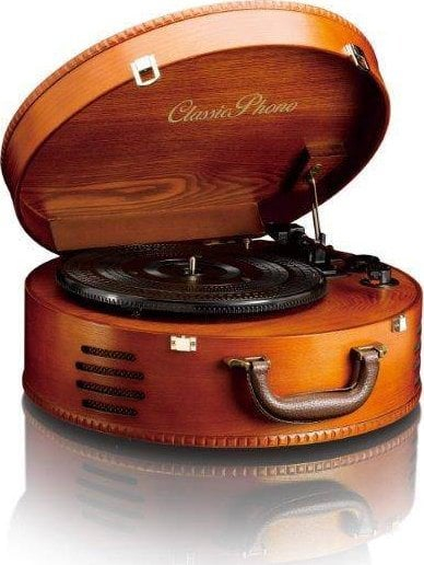 Gramafon Lenco TT-34, USB, altoparlantë të integruar, kafe