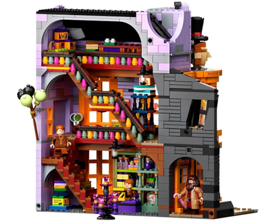 Set LEGO Harry Potter Diagon Alley 75978, koleksionues, 16+, shumëngjyrësh