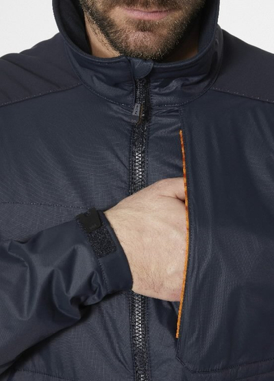 Xhaket pune Helly Hansen Kensington me shtresë të ngrohtë, najlon, PrimaLoft, blu, masa 3XL
