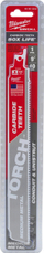 Teh sharre Milwaukee Torch 48-00-5252, 9", 10 TPI, gri me tkuqe
