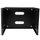 Kllapë muri për rack WALLMOUNT8, 8U, 12", e zezë