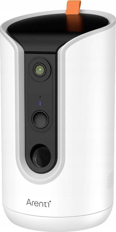 Камера за надзор за миленици Arenti Petcam1T, 3MP, Wi‑Fi, бела