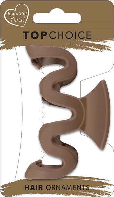 Kapëse flokësh TOP CHOICE Hair Clip L, fjongo mat, përzjerje ngjyrash