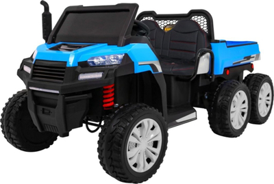 Makina elektrike për kalamaj Ramiz Farmer Truck, 12V, 2 vende, blu