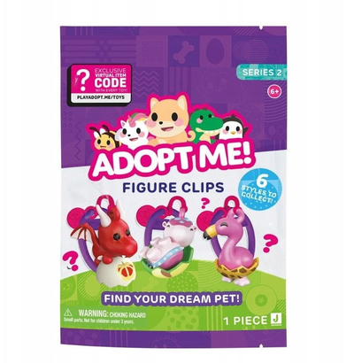 Lodër për koleksion Adopt Me Mystery Pets, figurë clip Indian Leopard, me kod ekskluziv