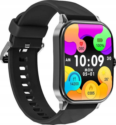 Паметен часовник Blitzwolf BW-HL5, екран 2.1", Bluetooth 5.3, црн