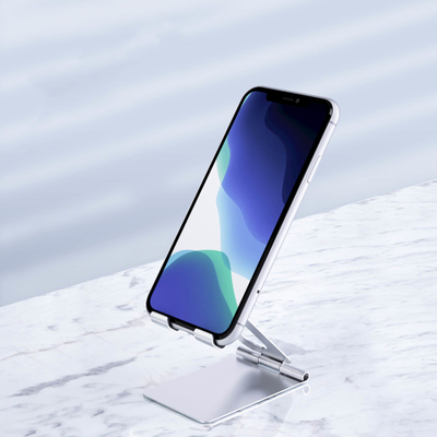 Mbajtëse telefoni Orico LST-S1, metal, që paloset, ngjyrë argjendi