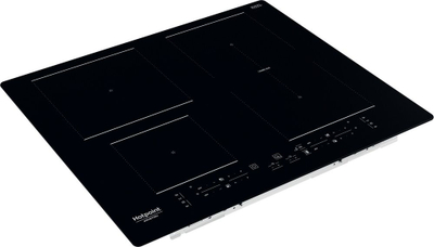Вградлива индукциска плоча Hotpoint HB 4860B NE, 59 cm, 4 зони за готвење, црна