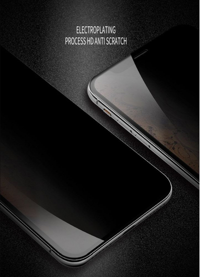 Xham mbrojtës Partner Tele.com X-ONE Full Cover, për iPhone 11 Pro, privatësi, i zi
