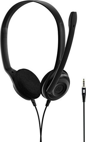 Kufje me mikrofon Sennheiser, të zeza