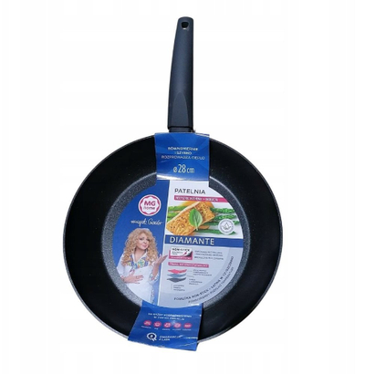 Tigan Mg Home Diamond Magda Gessler, 28 cm, veshje jo-ngjitëse, shumëngjyrësh