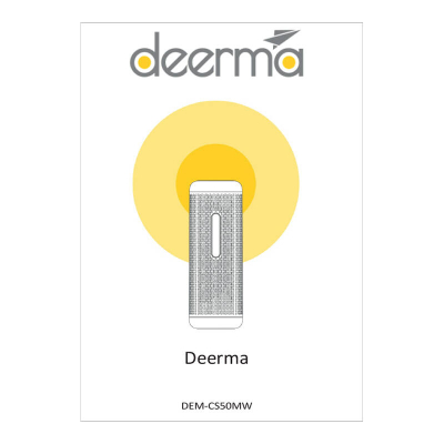Dehumidifier Deerma Mini, i rikarikueshëm, për 15 m², i bardhë