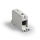 Bllok lidhës elektrik modular universal, për shina DIN, plastik, gri