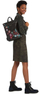 Çantë shpine Desigual 19WAKP07 2000, e zezë