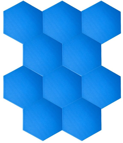 Panel akustik Bitmat DNA AM3 BK, set 10 copë, 3 cm, i zi
