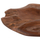 Enë dekorative tavoline Noki HM18296, dru teak, 50x46x10 cm, ngjyrë natyrale