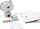 Set kreativ Derform KIDEA Teddy Bear, figurë 3D për ngjyrosje, 6 ngjyra, shumëngjyrëshe