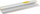 Shpatull niveluese Forte KS0820-704065, 65 cm, teh 0.4 mm, ngjyrë argjendi